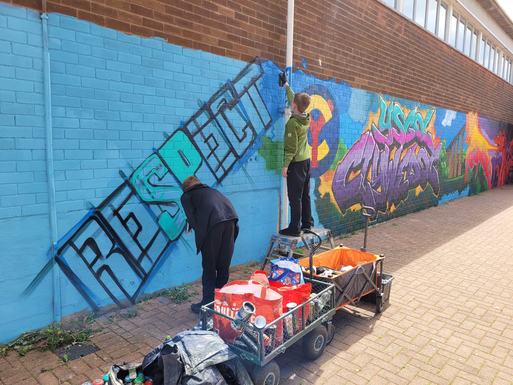 Graffiti Project Ysgol Clywedog